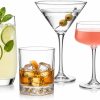 Assorted Cocktail Glass Set