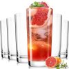 Crystal Highball Glasses Set of 6