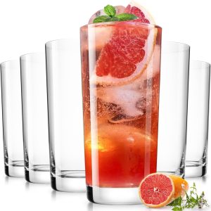Crystal Highball Glasses Set of 6