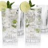 Crystal Highball Glasses Set of 4