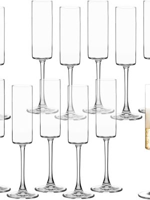 Champagne Flutes Set of 12
