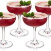 True Coupe Cocktail Glasses Set of 4