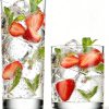 Drinking Glasses Set of 8 Tall and Short Tumblers